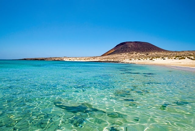 playa francesca, la graciosa, canary islands