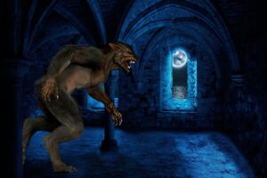 werewolf, luna, castle